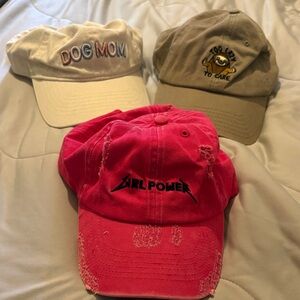 Women “Dad” hats - Bundle of 3